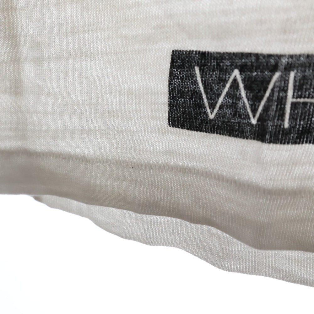 OFF-WHITE(オフホワイト) 16SS T-Shirt バックロゴ半袖Tシャツ ホワイト