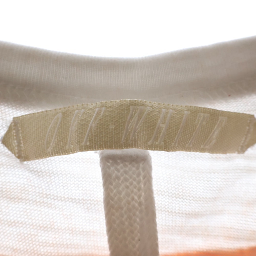 OFF-WHITE(オフホワイト) 16SS T-Shirt バックロゴ半袖Tシャツ ホワイト