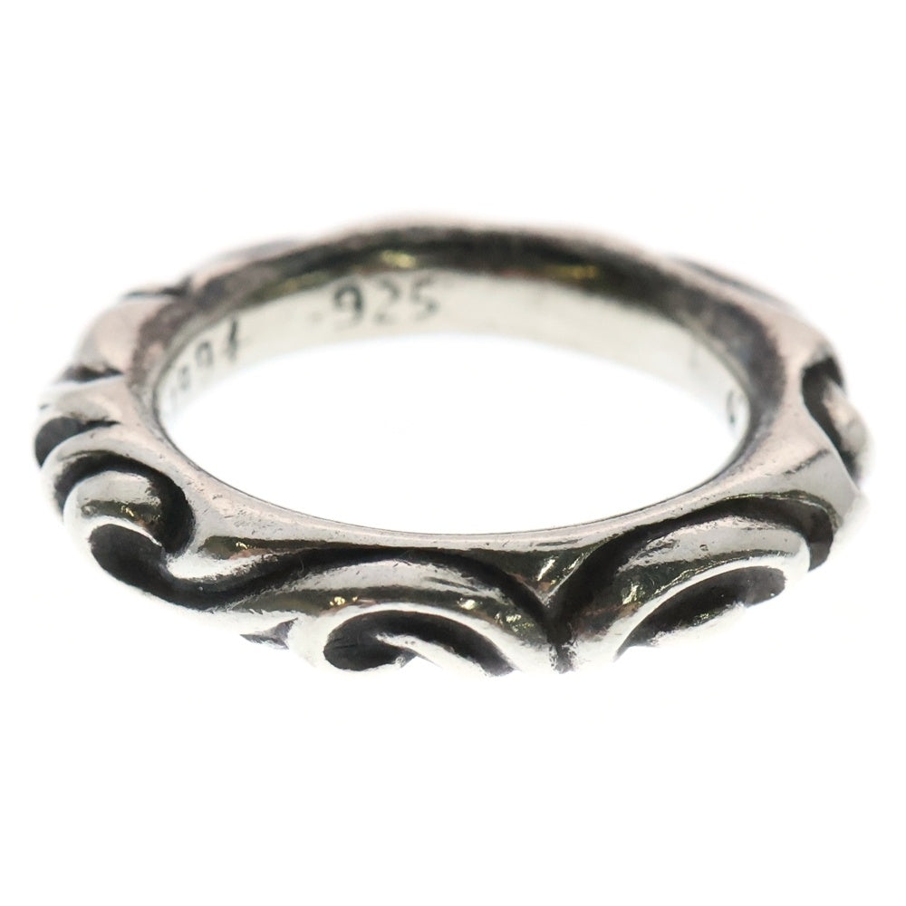 CHROME HEARTS(クロムハーツ) SCRL BAND スクロールバンド リング シルバー BCA351
