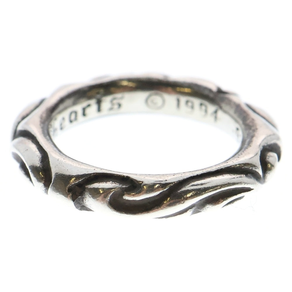 CHROME HEARTS(クロムハーツ) SCRL BAND スクロールバンド リング シルバー BCA351