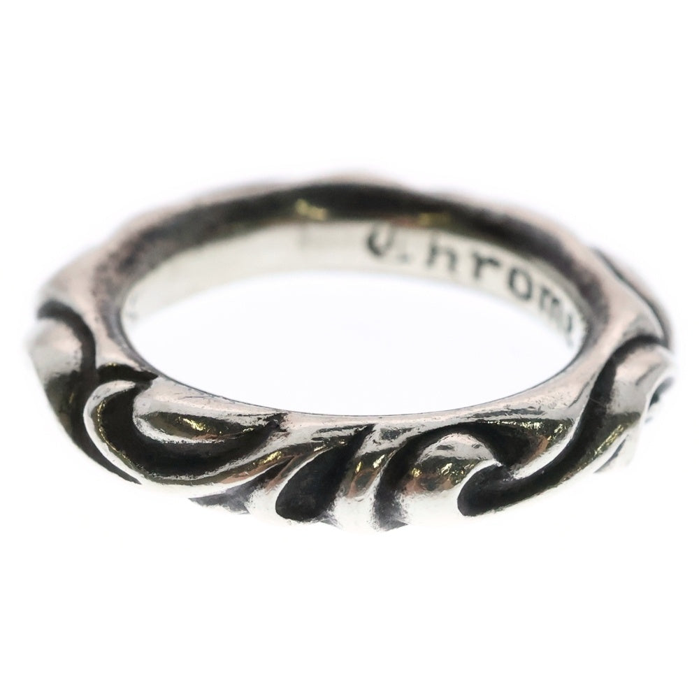 CHROME HEARTS(クロムハーツ) SCRL BAND スクロールバンド リング シルバー BCA351