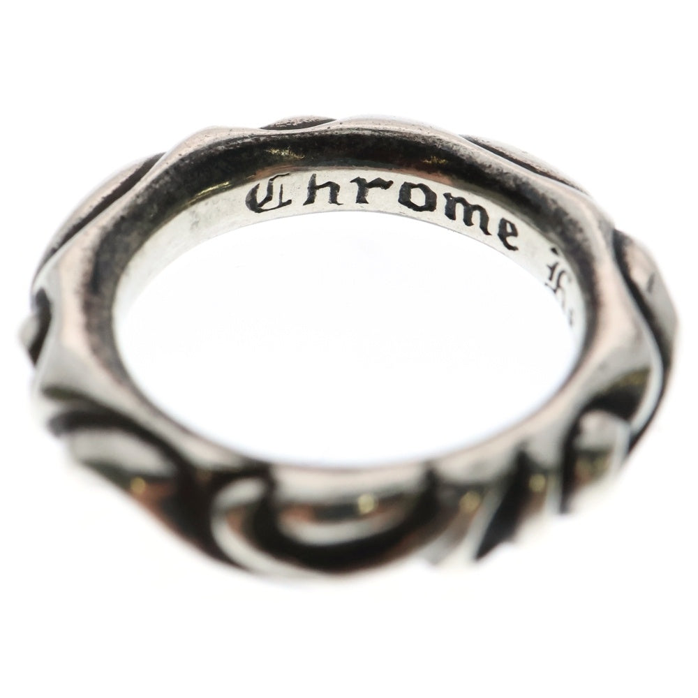 CHROME HEARTS(クロムハーツ) SCRL BAND スクロールバンド リング シルバー BCA351