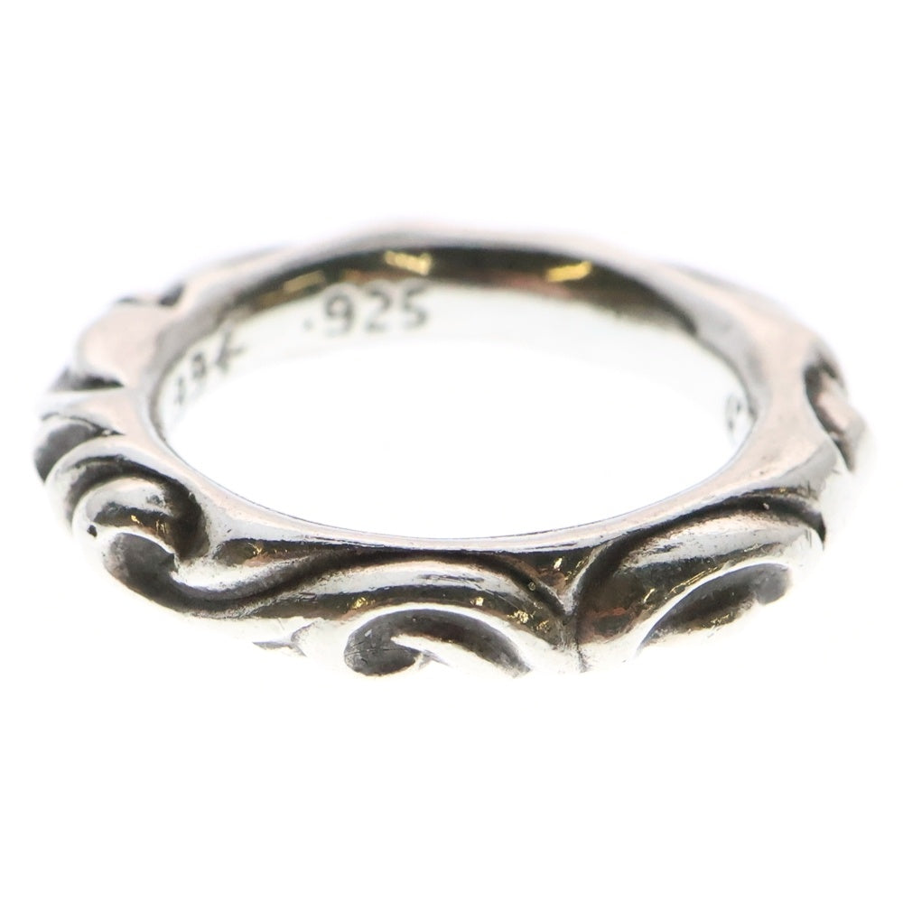 CHROME HEARTS(クロムハーツ) SCRL BAND スクロールバンド リング シルバー BCA351