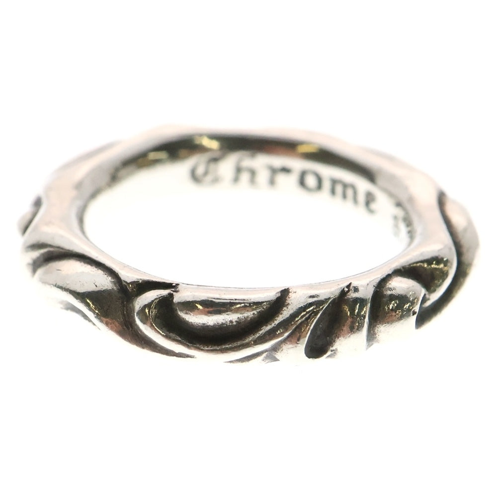 CHROME HEARTS(クロムハーツ) SCRL BAND スクロールバンド リング シルバー BCA351