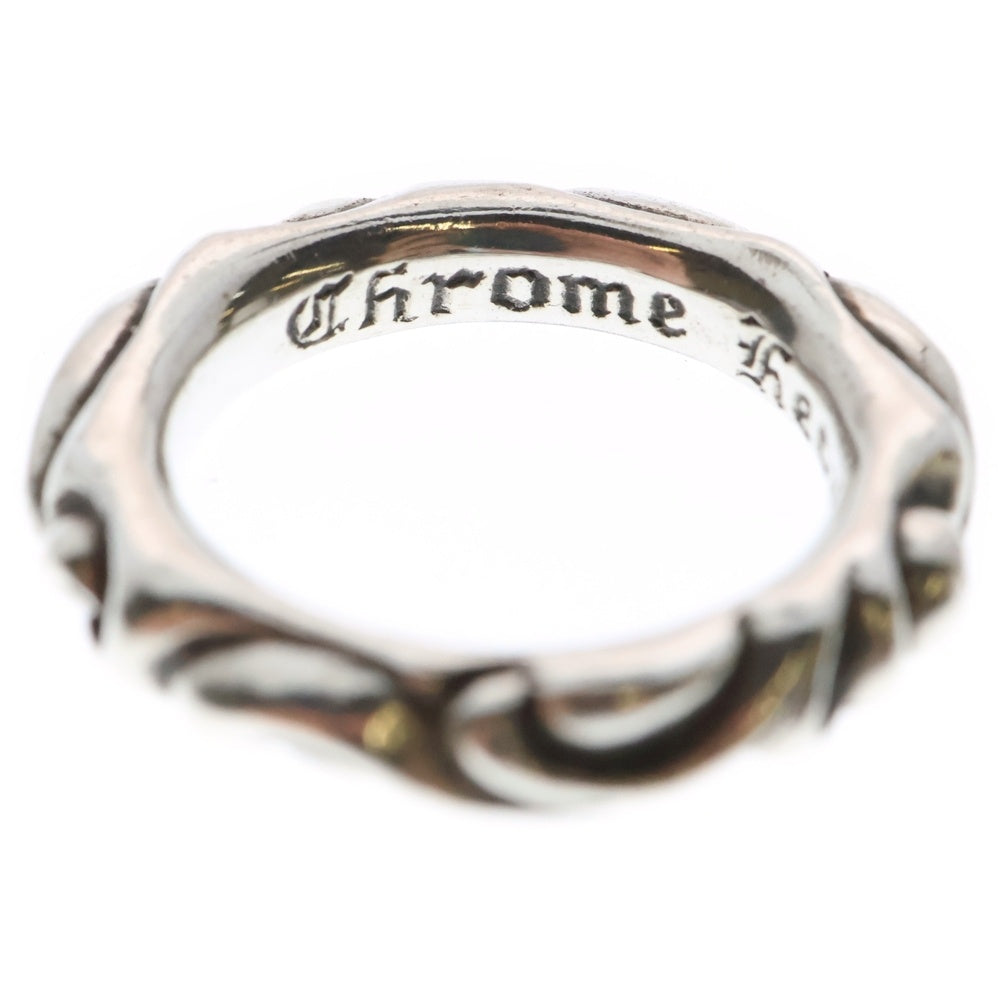 CHROME HEARTS(クロムハーツ) SCRL BAND スクロールバンド リング シルバー BCA351