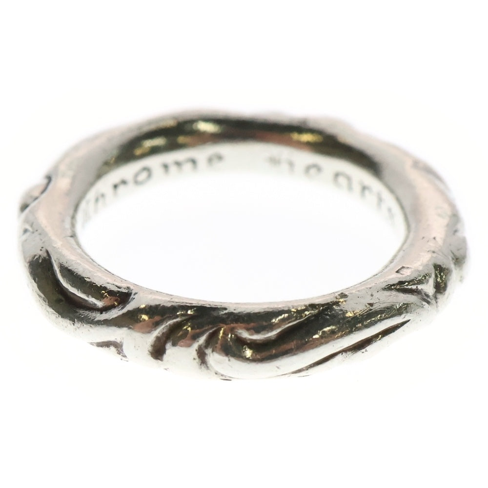 CHROME HEARTS(クロムハーツ) SCRL BAND スクロールバンド リング シルバー BCA351
