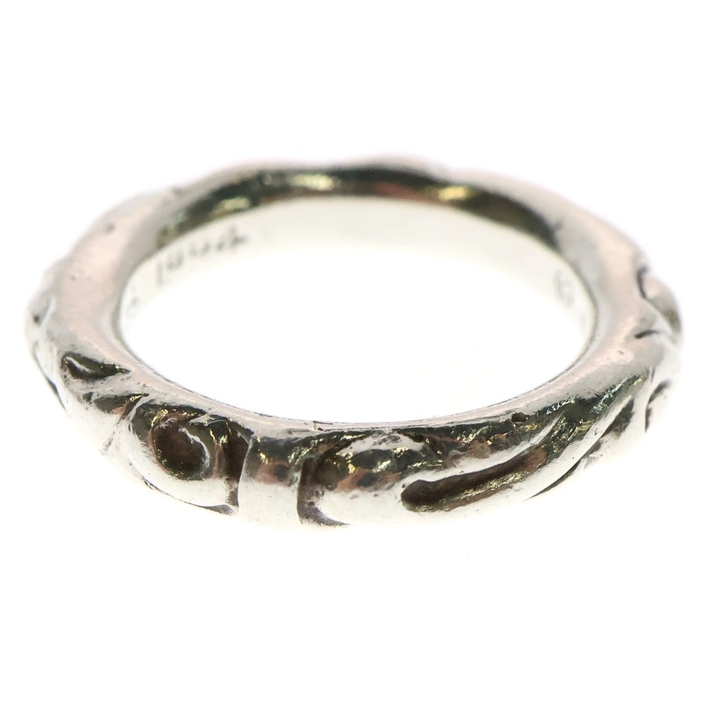 CHROME HEARTS(クロムハーツ) SCRL BAND スクロールバンド リング シルバー BCA351