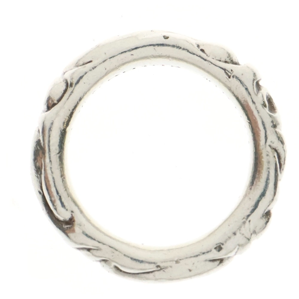 CHROME HEARTS(クロムハーツ) SCRL BAND スクロールバンド リング シルバー BCA351