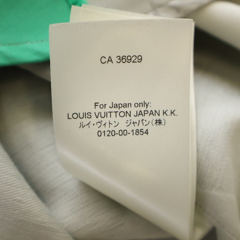 LOUIS VUITTON(ルイヴィトン) 23AW Printed Cotton Fil Coupe Over Monogram Shirt プリンテッドコットン フィルクーペオーバー シルク混 モノグラム長袖シャツ RM232 AWY HPS77W