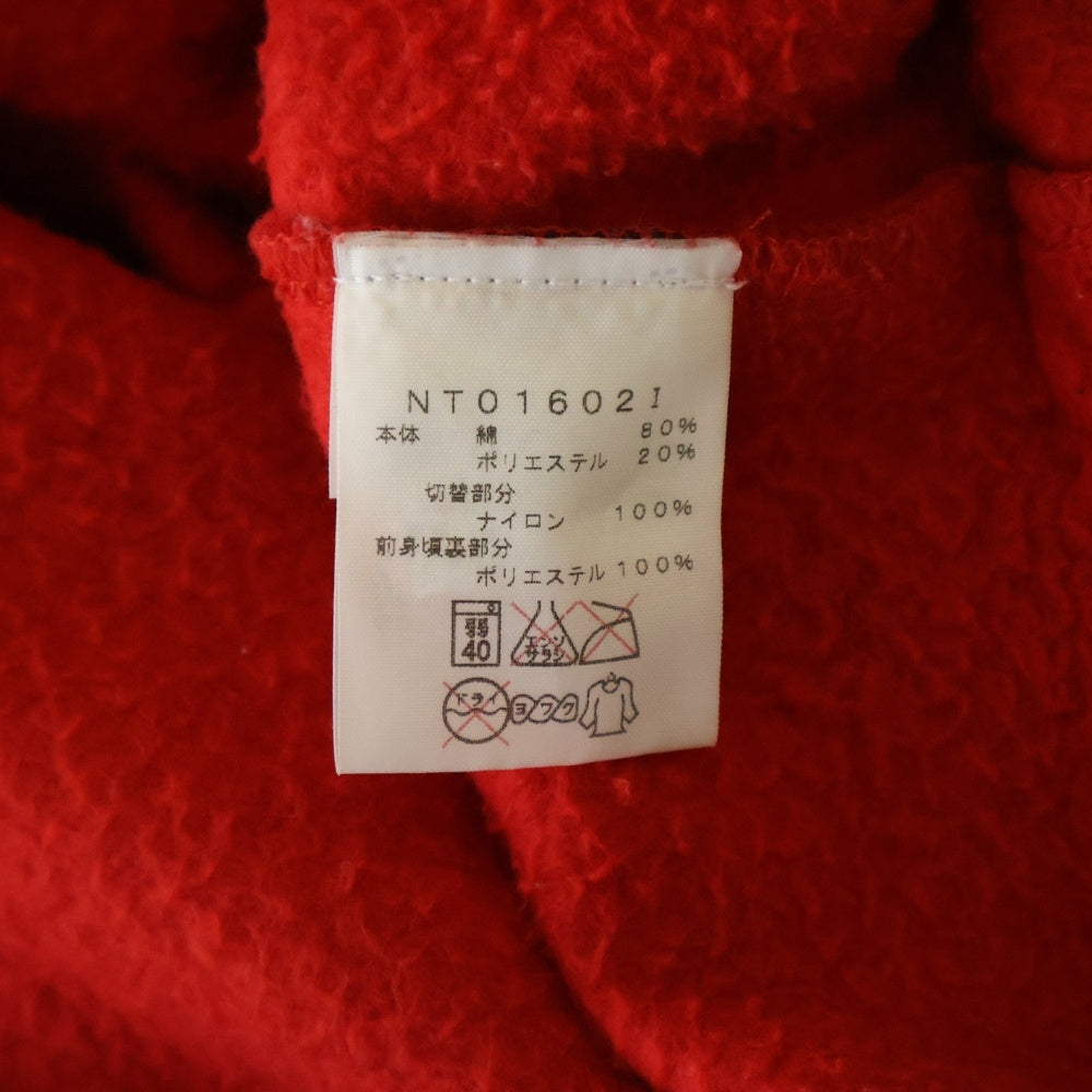 SUPREME(シュプリーム) 16SS ×THE NORTH FACE Steep Tech Hooded Sweatshirt ザノースフェイス スティープテック ナイロン切替プルオーバースウェットパーカー フーディー NT01602I