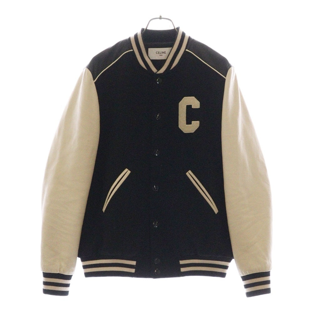 CELINE(セリーヌ) 22SS Classic Wool Teddy Jacket クラシックウール テディジャケット ブラック
