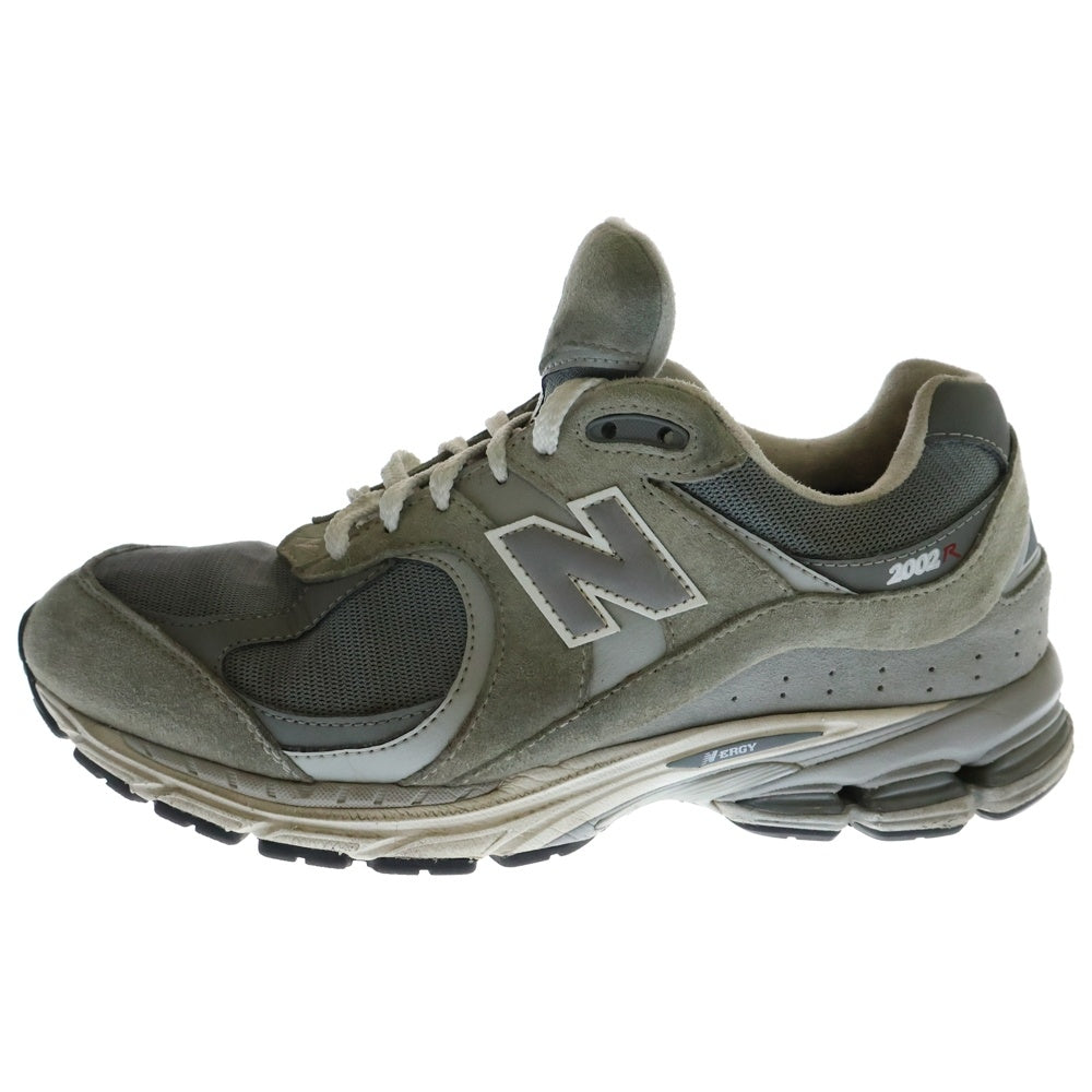 New Balance(ニューバランス) M2002RXJ Nロゴ スエードローカットスニーカー グレー US9/27.0cm
