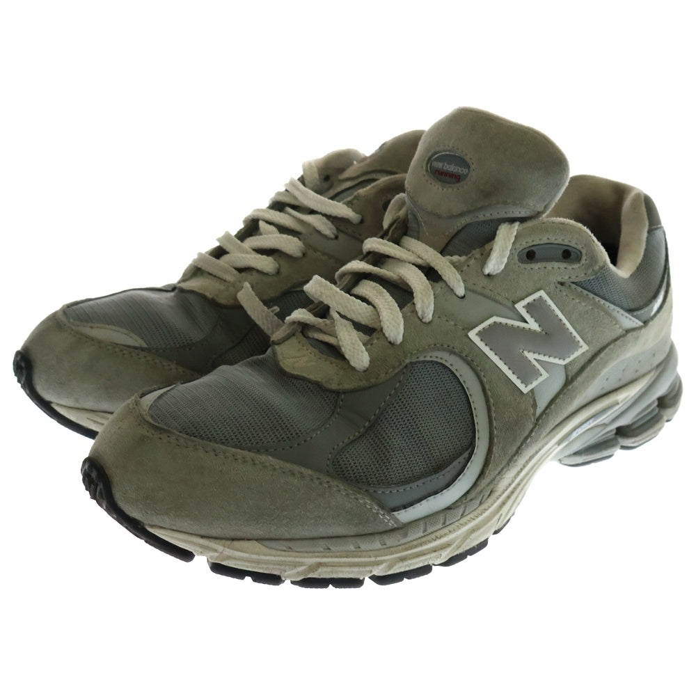 New Balance(ニューバランス) M2002RXJ Nロゴ スエードローカットスニーカー グレー US9/27.0cm