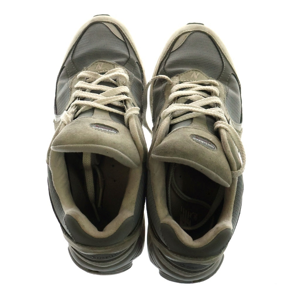 New Balance(ニューバランス) M2002RXJ Nロゴ スエードローカットスニーカー グレー US9/27.0cm