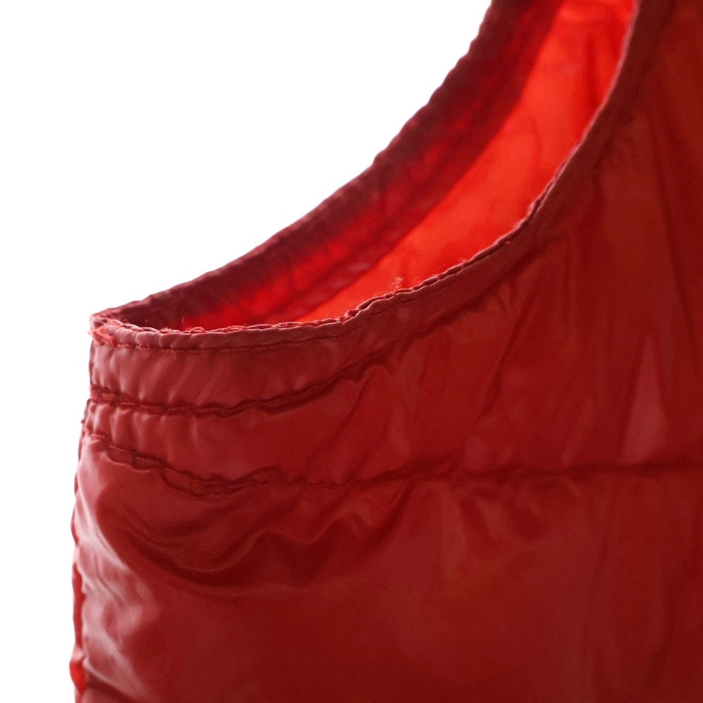 MONCLER(モンクレール) GUI GILET ロゴワッペン ダウンベスト アウター レッド 121-091-43321-05