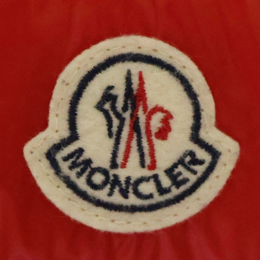 MONCLER(モンクレール) GUI GILET ロゴワッペン ダウンベスト アウター レッド 121-091-43321-05