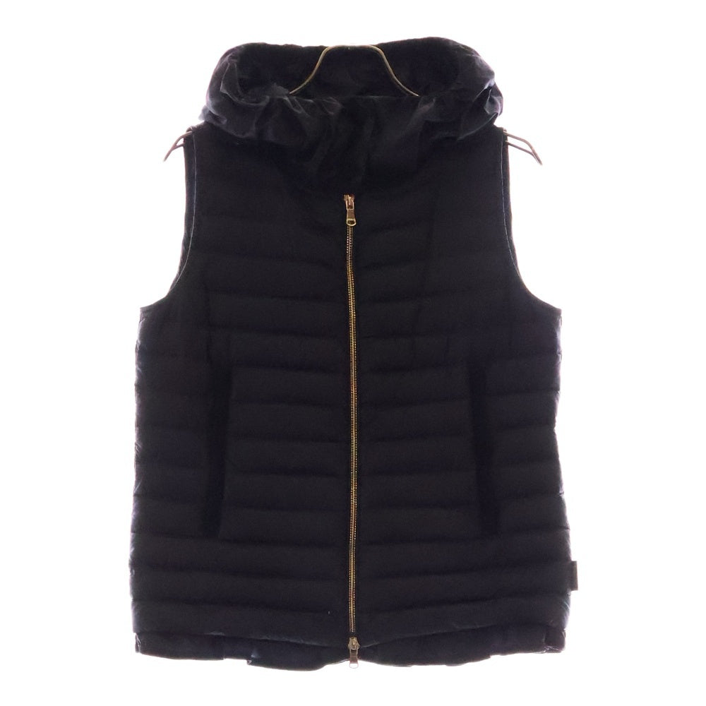 MONCLER(モンクレール) EBLE GILET フード付き ダウンベスト アウター ネイビー 510934887094 レディース