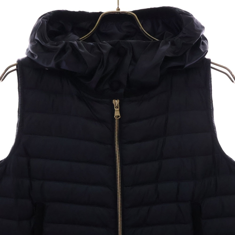 MONCLER(モンクレール) EBLE GILET フード付き ダウンベスト アウター ネイビー 510934887094 レディース