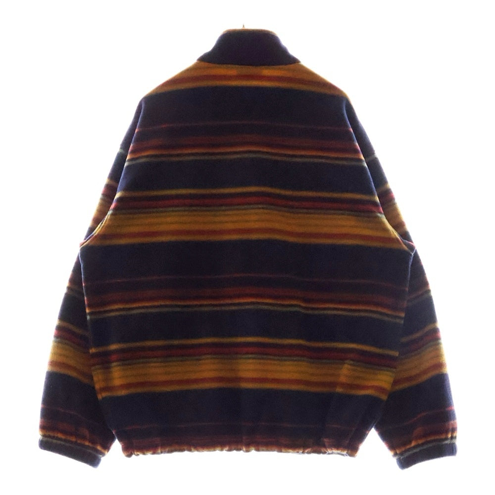 SUPREME(シュプリーム) 24AW Zip Up Fleece Jacket ジップアップボーダーフリースジャケット マルチ