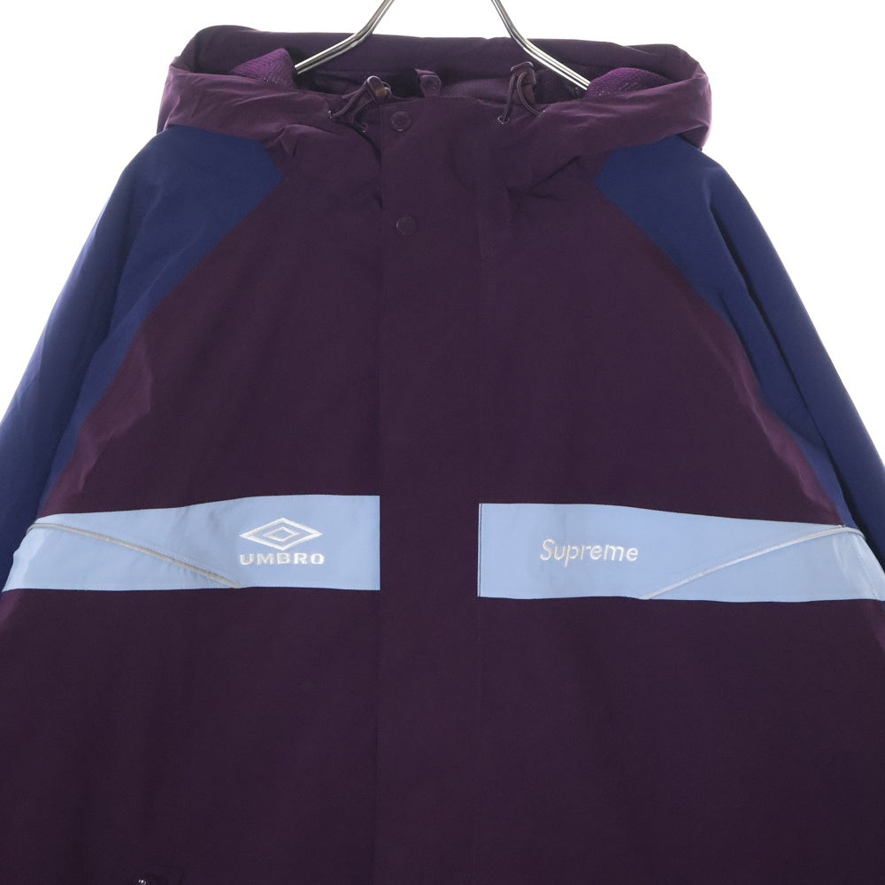 SUPREME(シュプリーム) 25SS Umbro GORE-TEX Hooded Jacket アンブロ ゴアテックス ナイロンフーデッドジャケット パープル