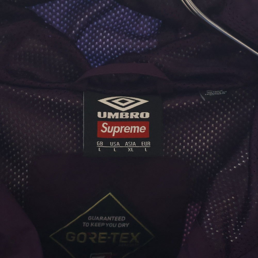 SUPREME(シュプリーム) 25SS Umbro GORE-TEX Hooded Jacket アンブロ ゴアテックス ナイロンフーデッドジャケット パープル