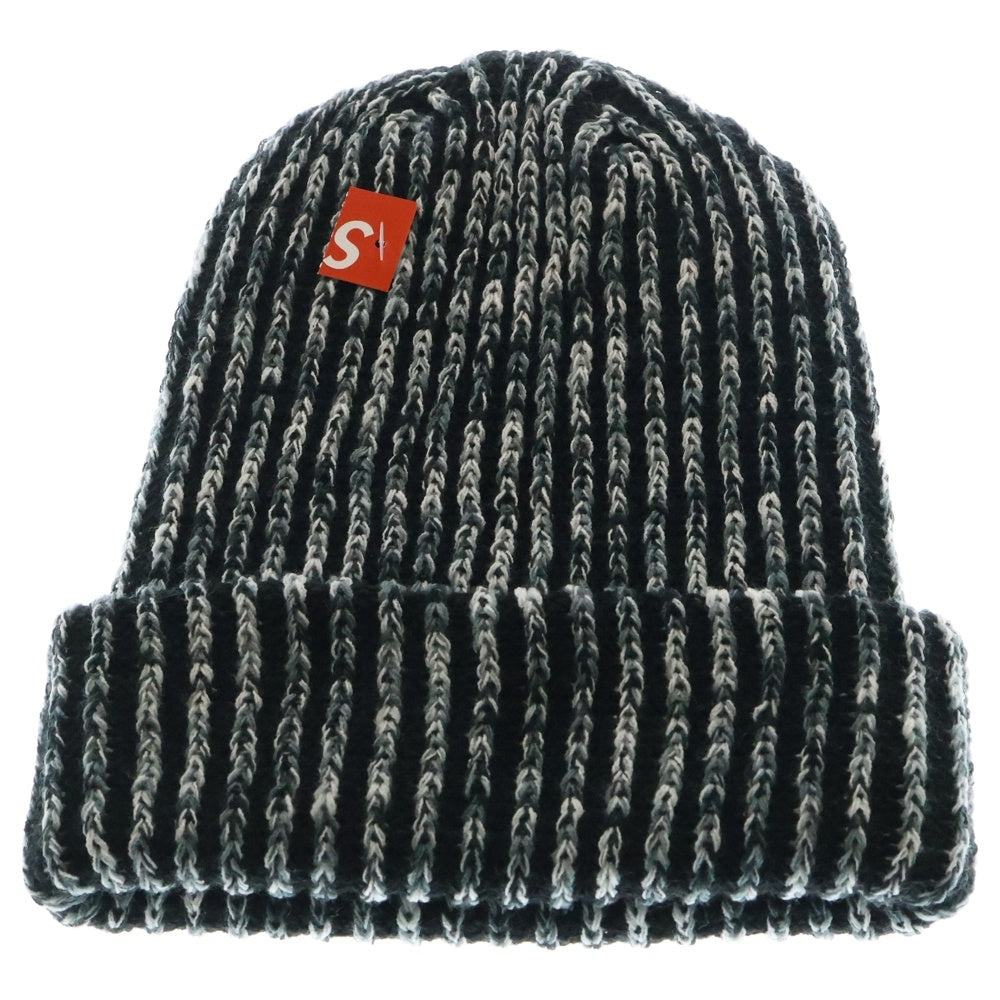 SUPREME(シュプリーム) 24AW Rainbow Knit Loose Gauge Beanie レインボー ニット ルース ゲージ ビーニー ニット帽 帽子 ブラック