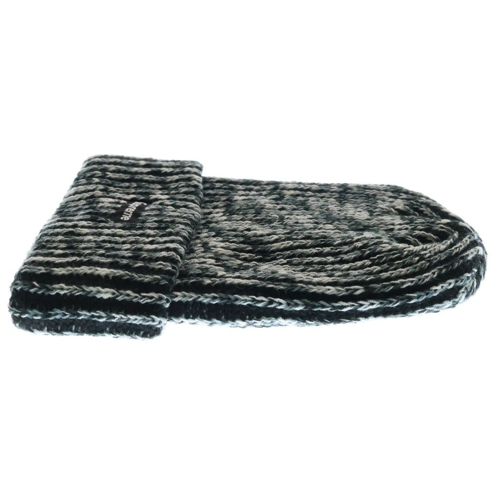 SUPREME(シュプリーム) 24AW Rainbow Knit Loose Gauge Beanie レインボー ニット ルース ゲージ ビーニー ニット帽 帽子 ブラック
