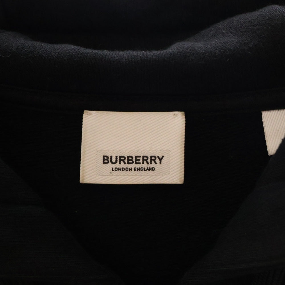 BURBERRY(バーバリー) 19AW Black Mucklow hoodie マックロー TBモノグラムモチーフ ジップアップパーカー フーディ ブラック 8017000