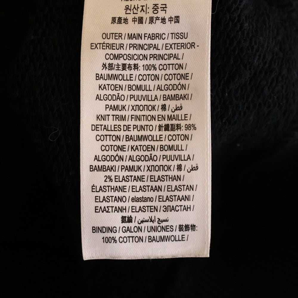 BURBERRY(バーバリー) 19AW Black Mucklow hoodie マックロー TBモノグラムモチーフ ジップアップパーカー フーディ ブラック 8017000