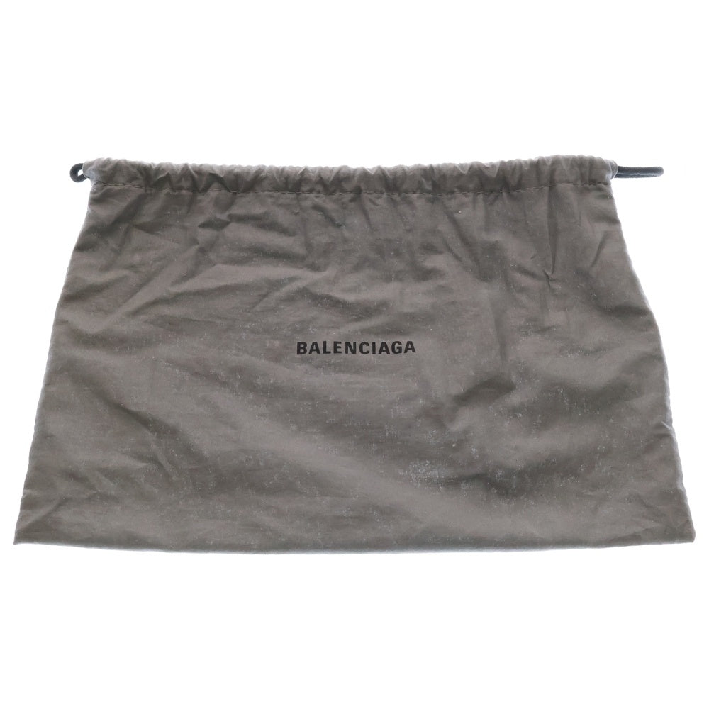 BALENCIAGA(バレンシアガ) Hourglass アワーグラス カーフスキン レザーショルダーバッグ ハンドバッグ レッド 644973