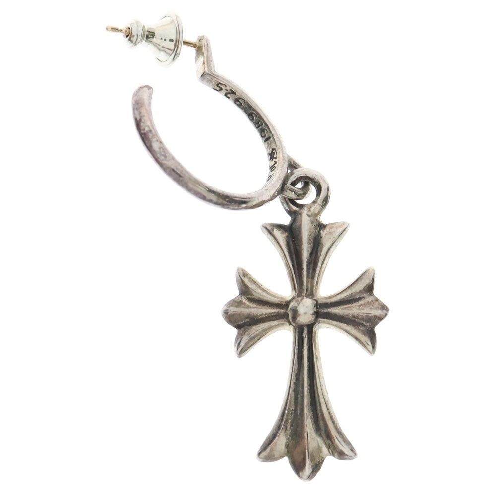 CHROME HEARTS(クロムハーツ) TINY CH CROSS タイニーCHクロス フープピアス シルバー BCA115