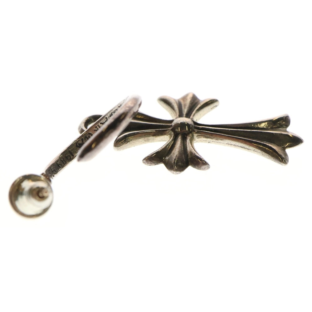 CHROME HEARTS(クロムハーツ) TINY CH CROSS タイニーCHクロス フープピアス シルバー BCA115