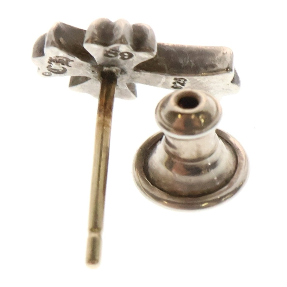 CHROME HEARTS(クロムハーツ) No2 CH CRS CHクロス スタッズピアス シルバー BCA407