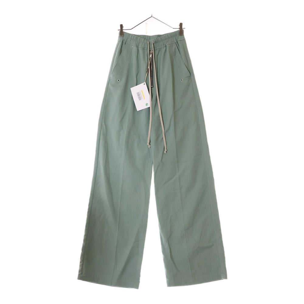 Rick Owens(リックオウエンス) 22AW DRAWSTRING GETH BELAS ゲスベラ ドローストリングワイドパンツ グリーン RO02B6311 FL