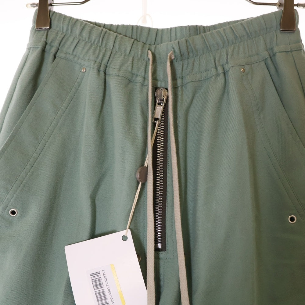 Rick Owens(リックオウエンス) 22AW DRAWSTRING GETH BELAS ゲスベラ ドローストリングワイドパンツ グリーン RO02B6311 FL