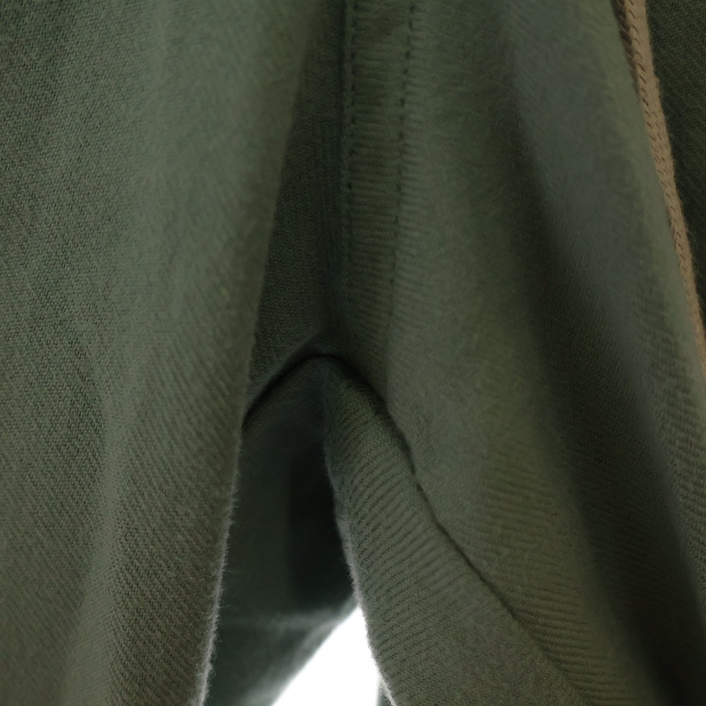 Rick Owens(リックオウエンス) 22AW DRAWSTRING GETH BELAS ゲスベラ ドローストリングワイドパンツ グリーン RO02B6311 FL
