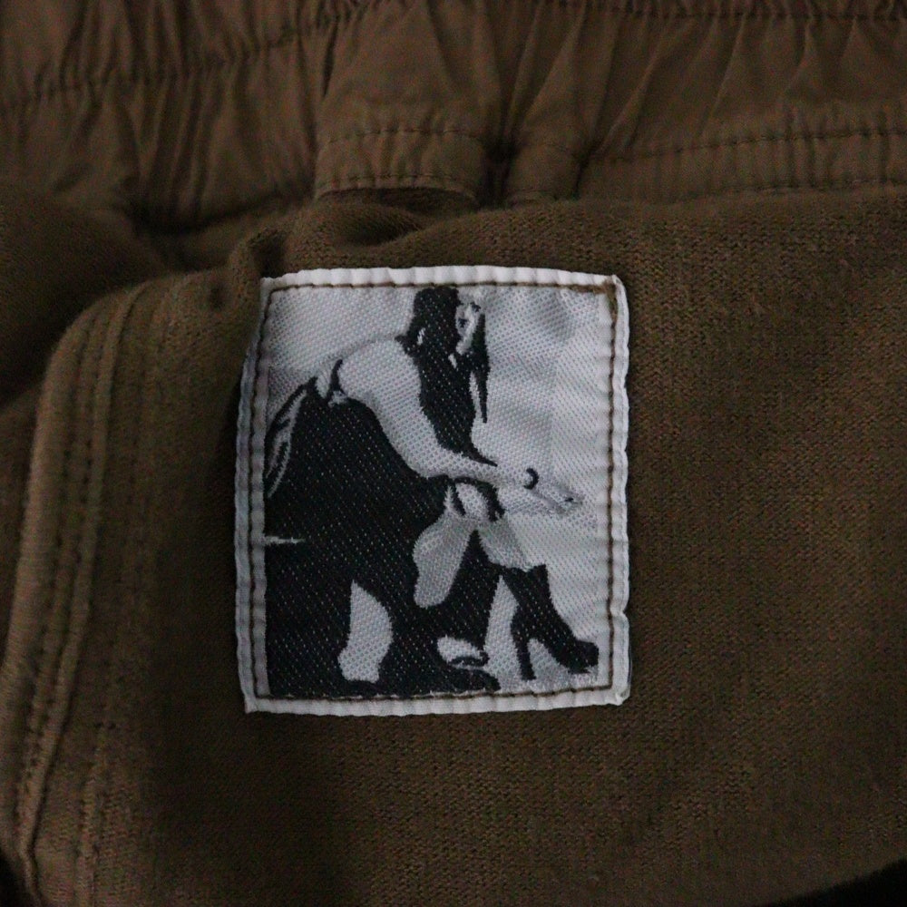 DRKSHDW(ダークシャドウ) MASTODON CUT マストドンカット ドローストリング カーゴパンツ ブラウン DS01D1339 RIG