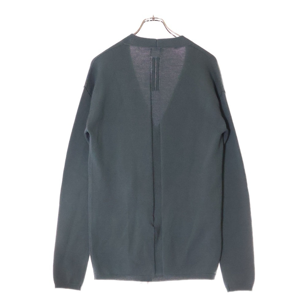 Rick Owens(リックオウエンス) 22AW PETER CARDIGAN ウールニットカーディガン グレー RP02B6606 M
