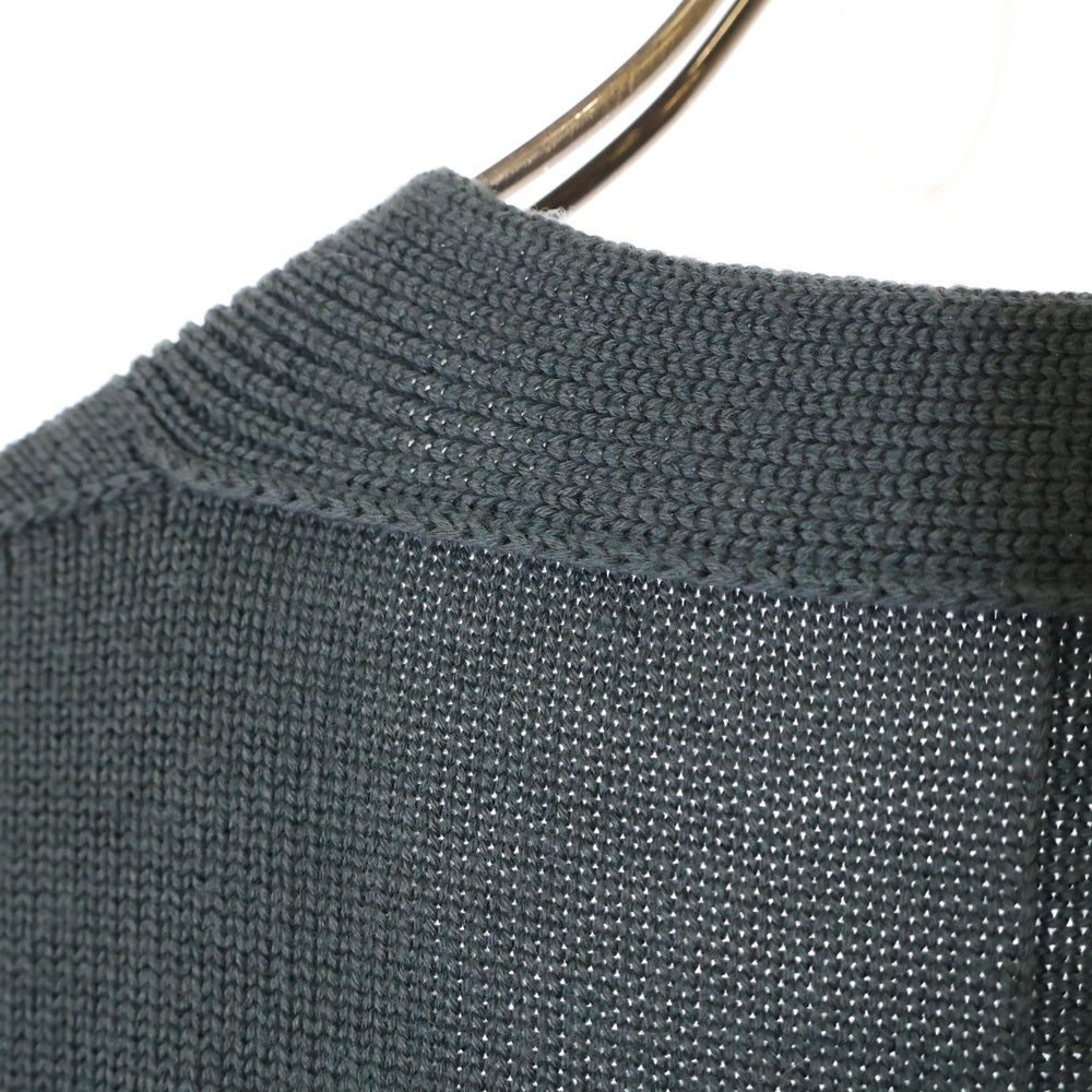 Rick Owens(リックオウエンス) 22AW PETER CARDIGAN ウールニットカーディガン グレー RP02B6606 M