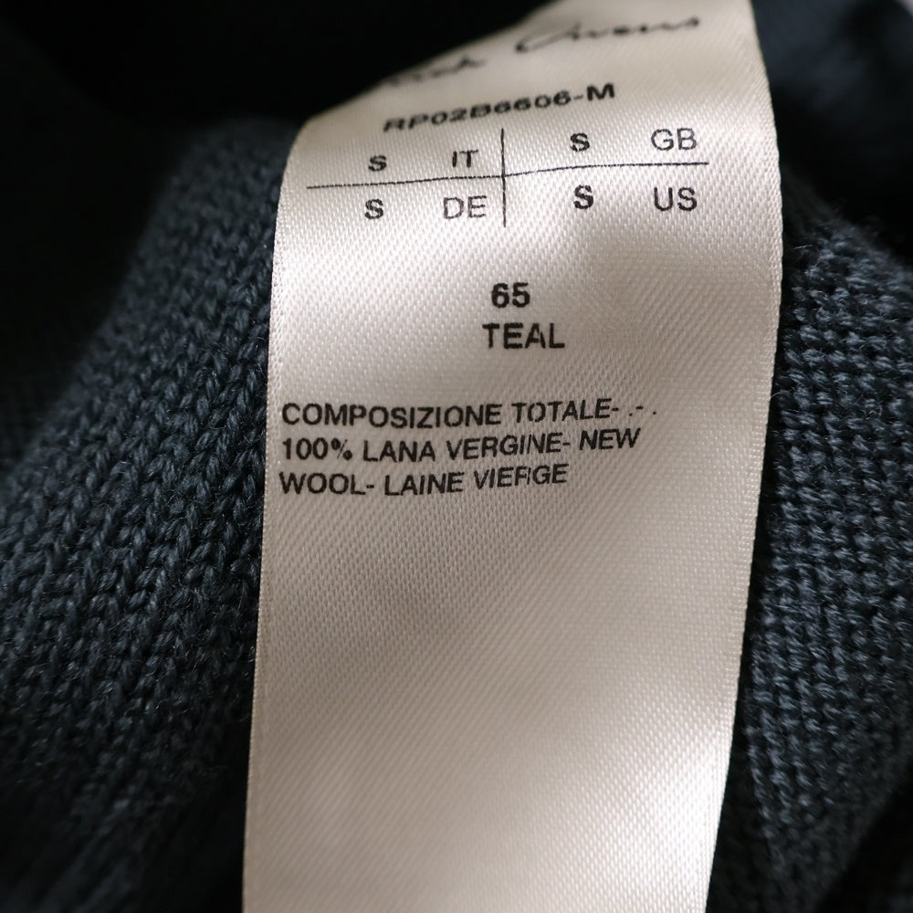 Rick Owens(リックオウエンス) 22AW PETER CARDIGAN ウールニットカーディガン グレー RP02B6606 M