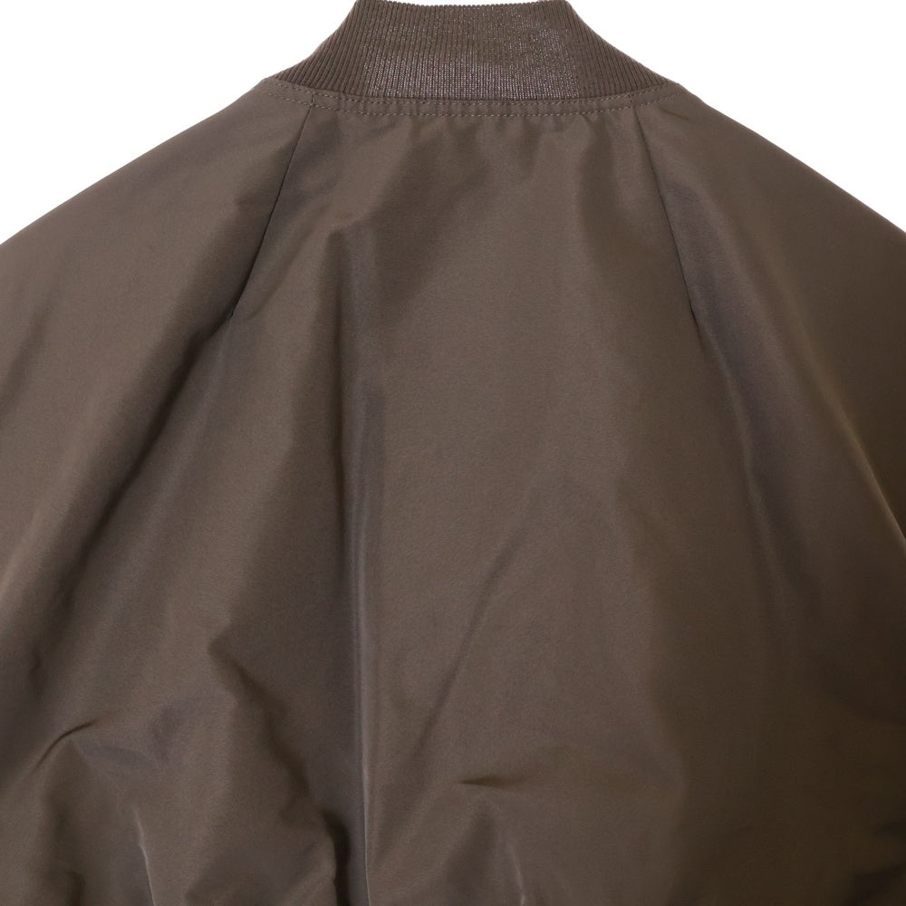 Rick Owens(リックオウエンス) COLLAGE BOMBER クロップドボンバージャケット グレー RP01D2719 FK