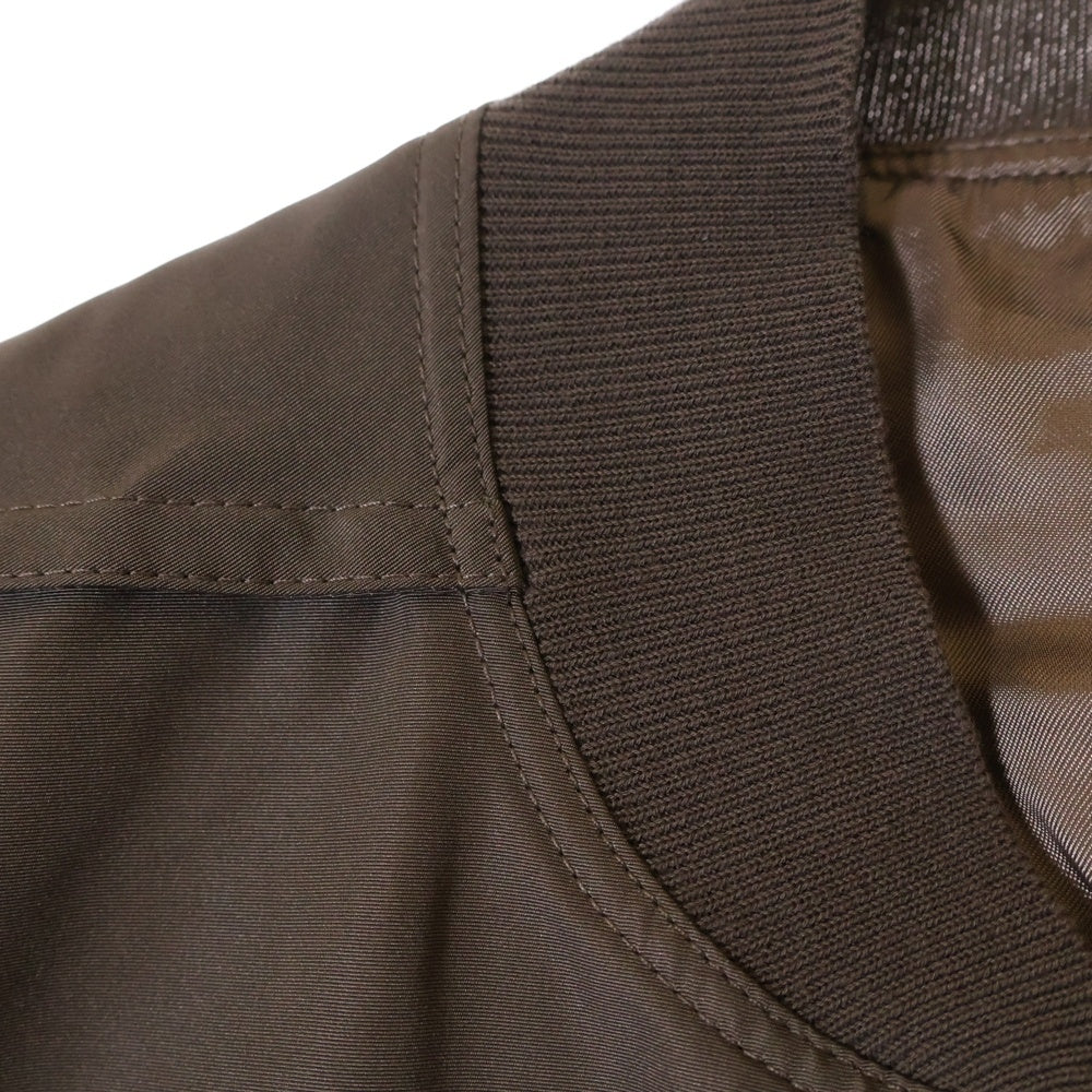 Rick Owens(リックオウエンス) COLLAGE BOMBER クロップドボンバージャケット グレー RP01D2719 FK