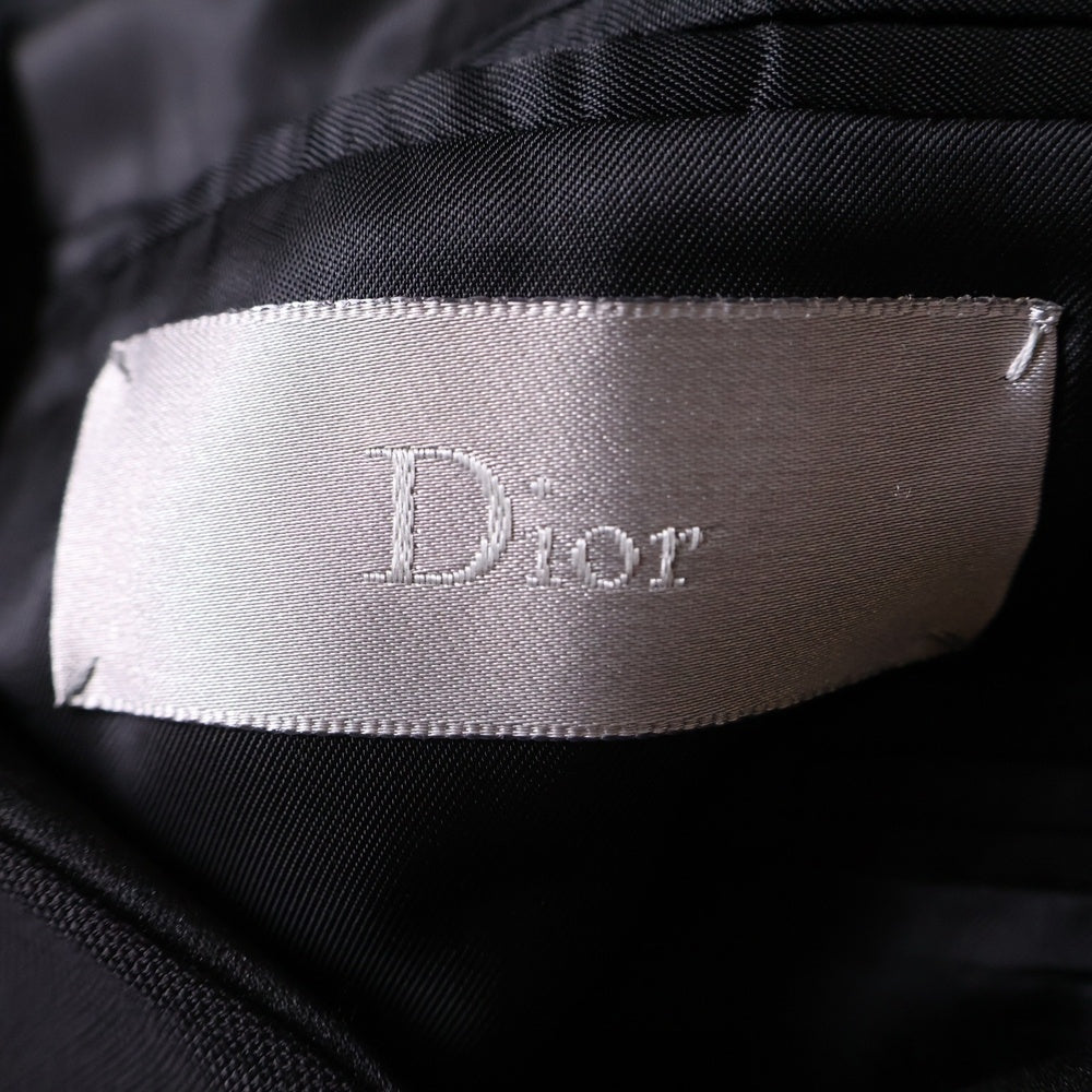 DIOR(ディオール) ショールカラー 1Bシングルテーラードジャケット ブラック 163C223S0687