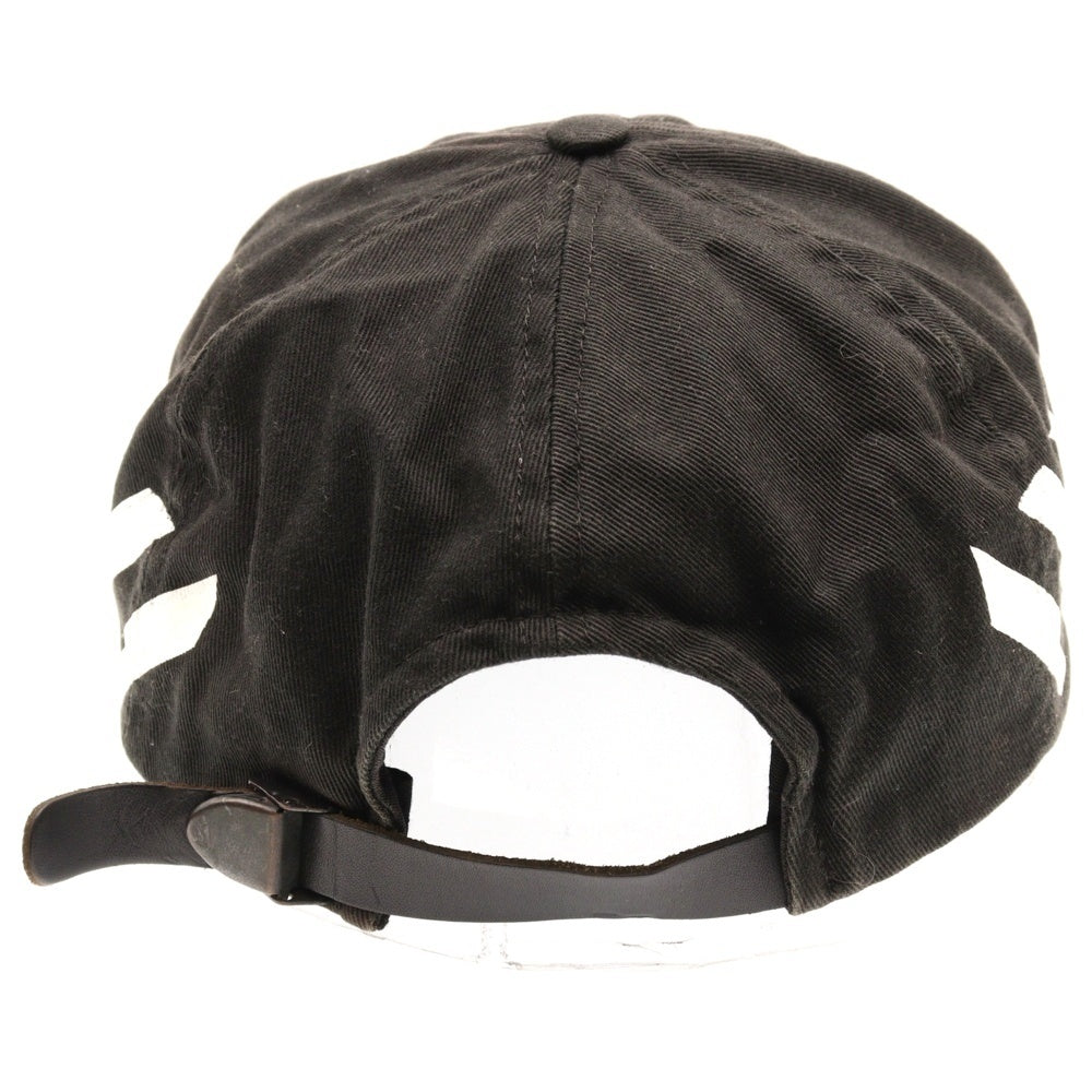 OFF-WHITE(オフホワイト) 17AW DIAG BRUSHED CAP ディアグブラッシュドキャップ 帽子OMLB007F17400089 ブラック