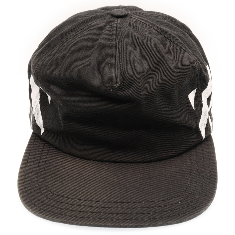 OFF-WHITE(オフホワイト) 17AW DIAG BRUSHED CAP ディアグブラッシュドキャップ 帽子OMLB007F17400089 ブラック
