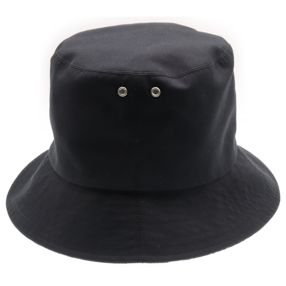 Christian Dior(クリスチャンディオール) TEDDY-D ボブハット オブリーク リバーシブルバケットハット 帽子 ブラック 95TDD923A130