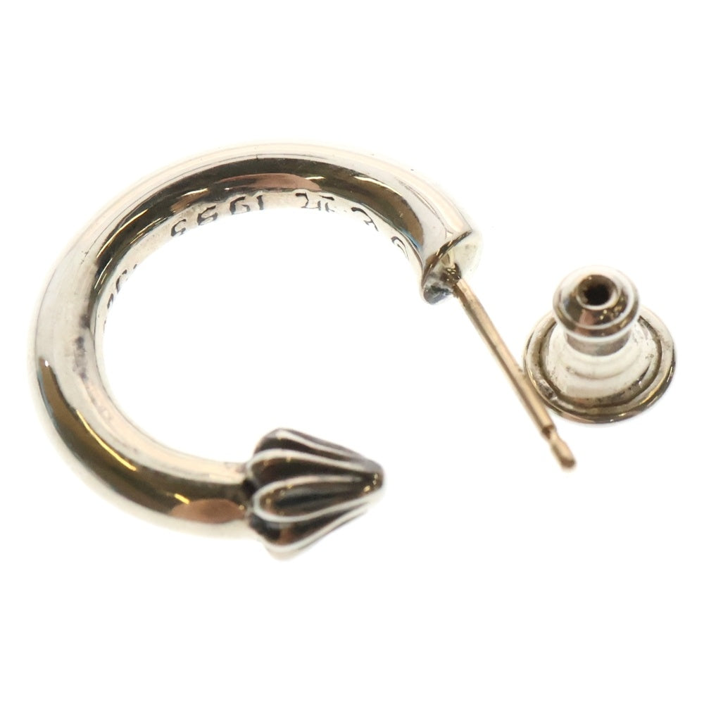 CHROME HEARTS(クロムハーツ) HOOP PLAIN プレーン フープピアス シルバー BCA101