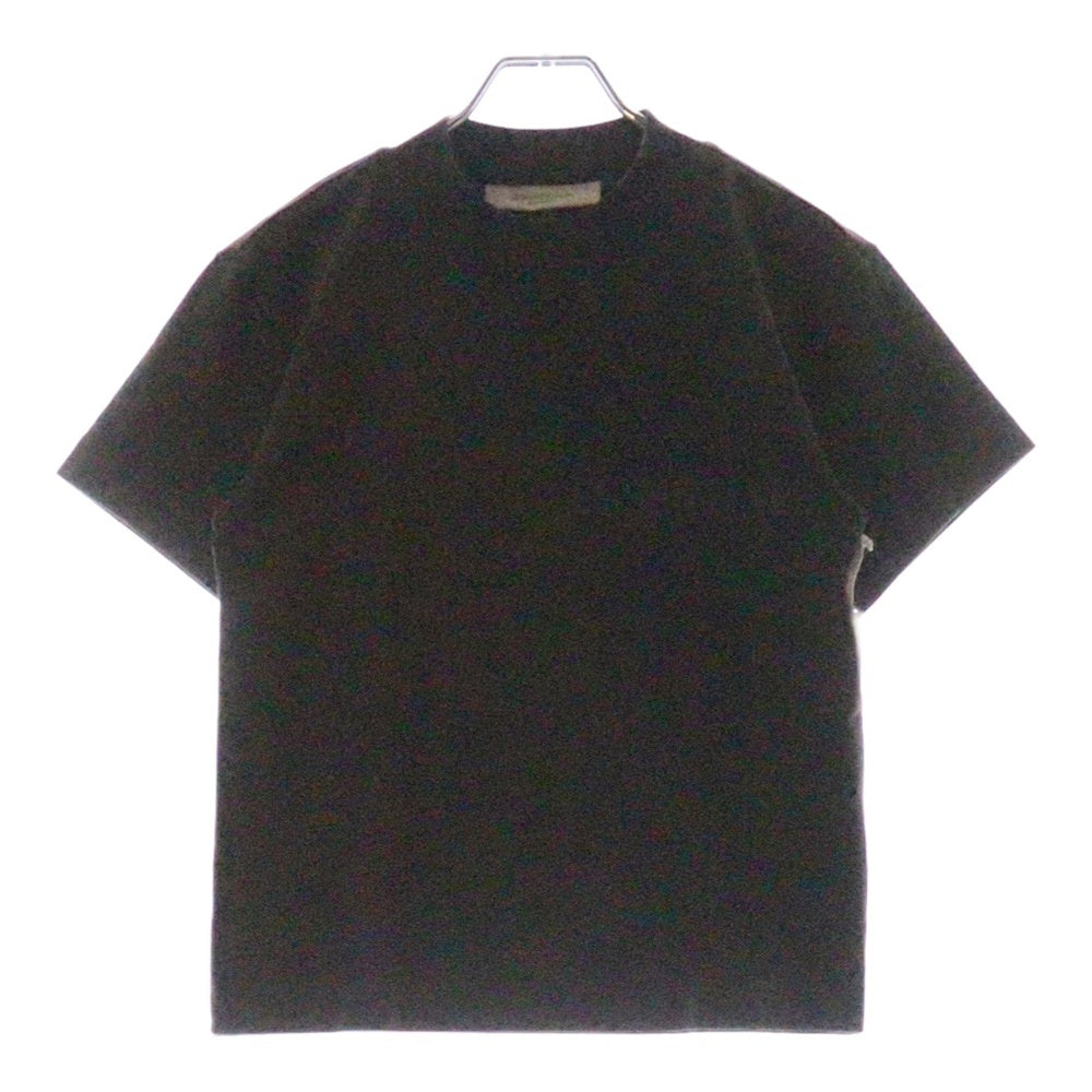 FEAR OF GOD ESSENTIALS(フィアオブゴッド エッセンシャルズ) S/S T-SHIRT ラバーロゴ 半袖Tシャツ グレー レディース