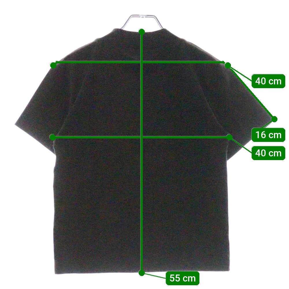 FEAR OF GOD ESSENTIALS(フィアオブゴッド エッセンシャルズ) S/S T-SHIRT ラバーロゴ 半袖Tシャツ グレー レディース