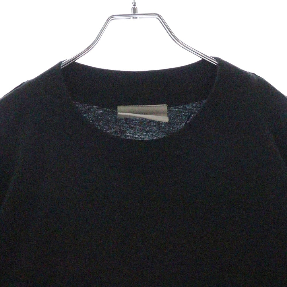 FEAR OF GOD ESSENTIALS(フィアオブゴッド エッセンシャルズ) L/S T-SHIRT リフレクターロゴ 長袖Tシャツ ロンT ブラック
